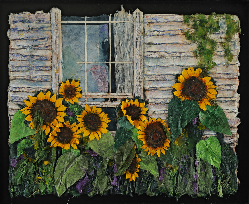 Sunflowers by the Window image